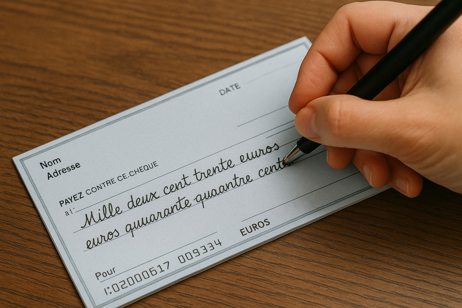 Comment remplir un chèque : les étapes pour une rédaction sans erreur