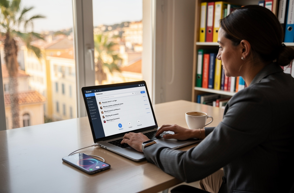 Le guide pratique pour utiliser efficacement la messagerie de l’Académie de Nice explique comment optimiser la gestion de la messagerie professionnelle via Esterel, un portail intranet sécurisé centralisant les emails, l’agenda, la gestion des tâches et l’accès aux ressources pédagogiques pour tous les personnels de l’Académie de Nice.