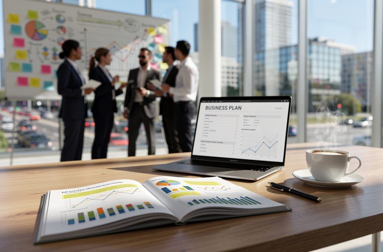 Les essentiels d’un business plan sont incontournables pour structurer et valider une création d’entreprise. Ce guide complet explique comment transformer une idée en projet viable grâce à un business plan solide, illustré par un exemple gratuit à télécharger et une vidéo d’accompagnement pour faciliter la compréhension et la mise en œuvre.