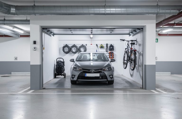 Dans une copropriété, le garage est destiné principalement au remisage des véhicules, comme les voitures, motos et vélos, conformément à l’article 78 de l’arrêté du 31 janvier 1986. Seuls les objets liés directement à la conduite et ne gênant pas la sécurité ou la circulation peuvent être entreposés sans enfreindre le règlement, évitant ainsi tout stockage massif ou non autorisé.